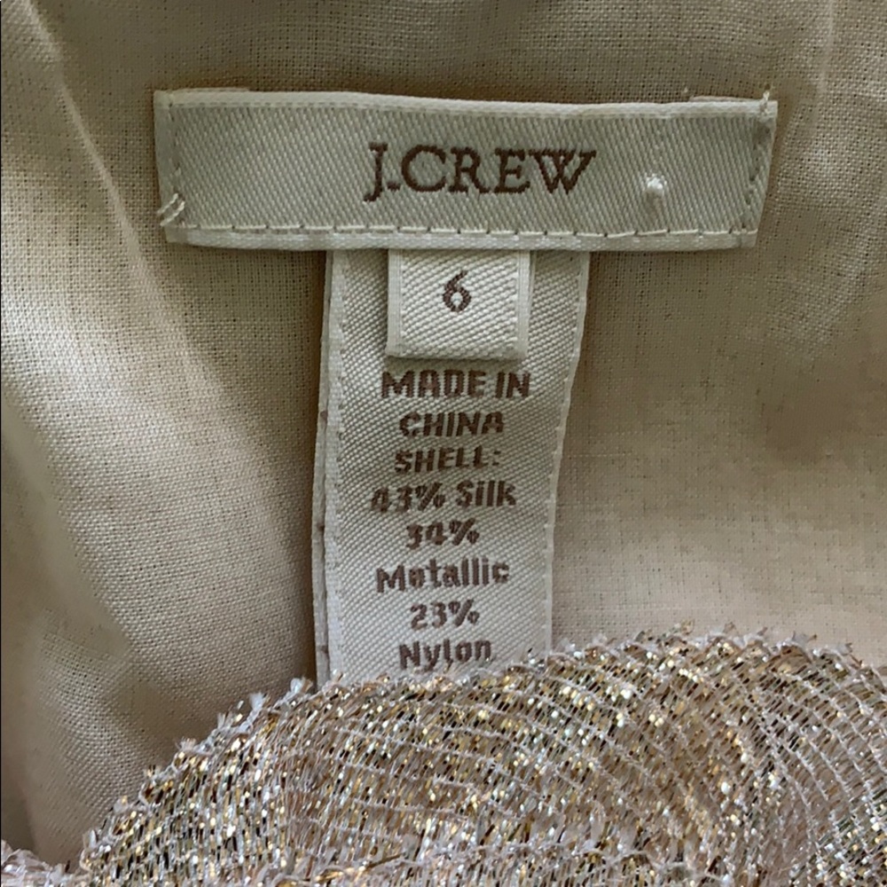 JCrew Ruffle Collar Top - Picture 2 of 4